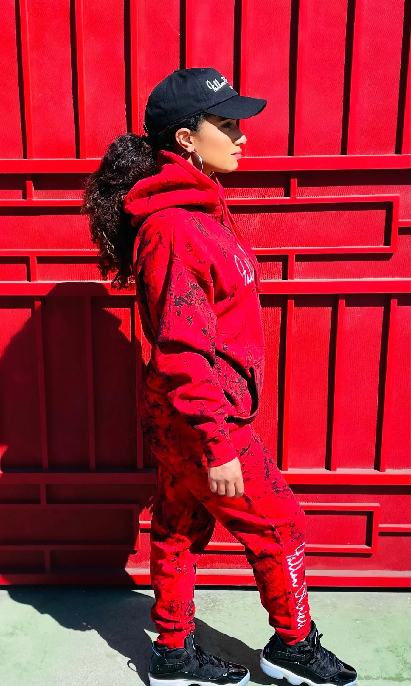 Fallon Aurielle Unisex Signature Fire Joggers