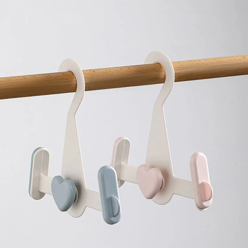 FaSoLa Children's Adjustable Shoe Drying Rack - White and Pink