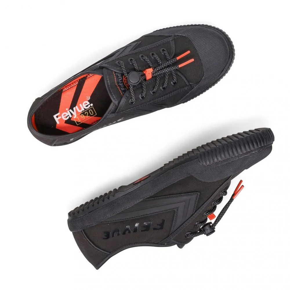 Feiyue Footwear Fe Lo 1920 EXO Martial Arts/Gym/Lifing Shoes - Black / Orange / Volcanic Glass