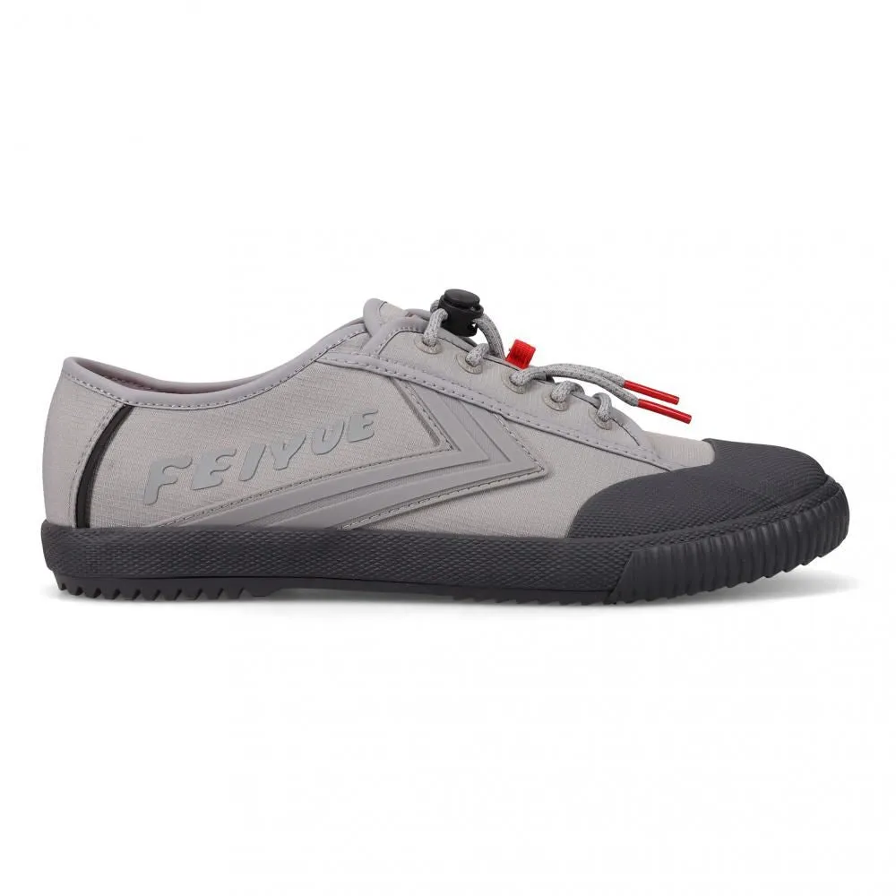 Feiyue Footwear Fe Lo 1920 EXO Martial Arts/Gym/Lifing Shoes - Neutral Grey / Pewter / Fiery Red