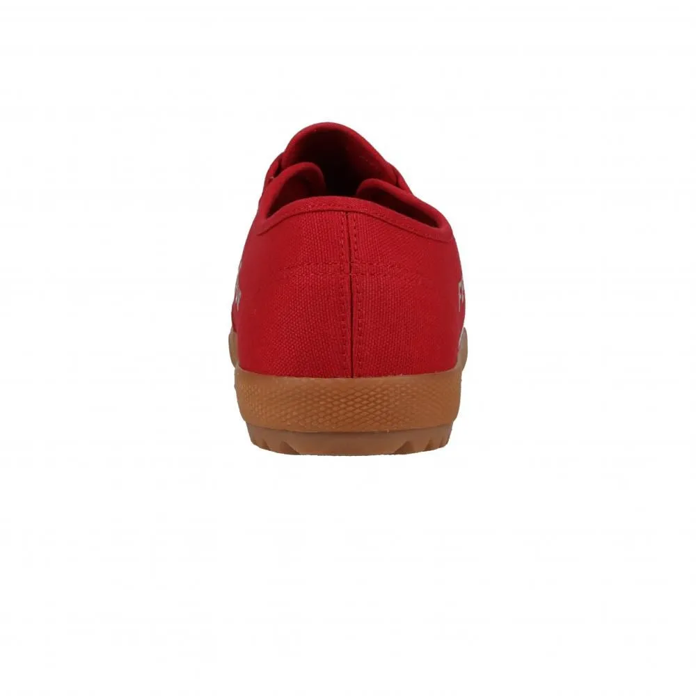 Feiyue Footwear Fe Lo 1920 Gum Grounded Martial Arts/Gym/Lifing Shoes - Haute Red / Black / Gold Metallic