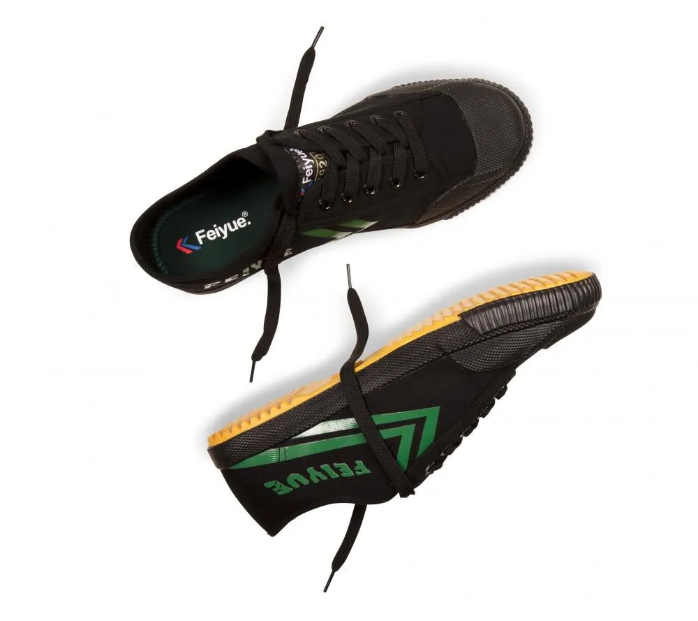 Feiyue Footwear Fe Lo 1920 Martial Arts/Gym/Lifing Shoes - Black / Green