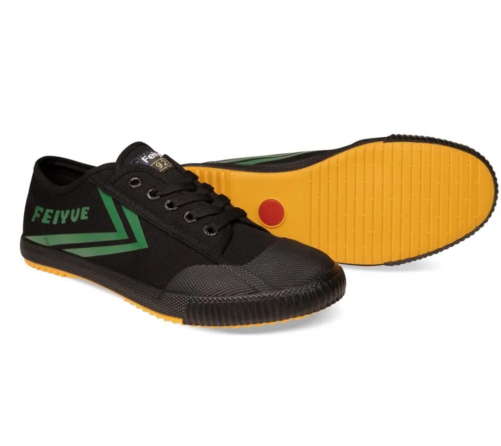 Feiyue Footwear Fe Lo 1920 Martial Arts/Gym/Lifing Shoes - Black / Green