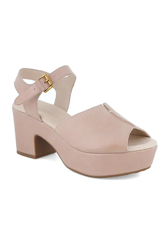 FINAL SALE: Chocolat Blu Giannis in Nude Leather