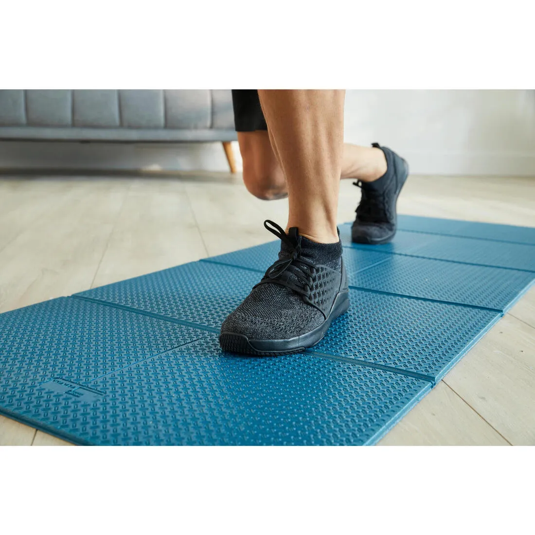 Folding Fitness Mat 100 - 160 cm x 58 cm x 7 mm