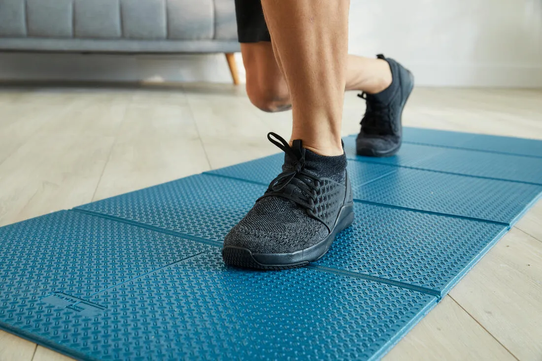 Folding Fitness Mat 100 - 160 cm x 58 cm x 7 mm