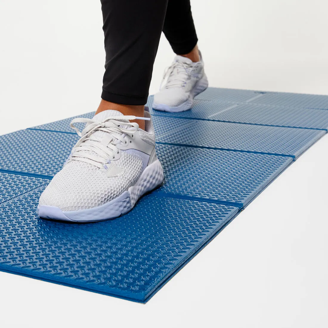 Folding Fitness Mat 100 - 160 cm x 58 cm x 7 mm