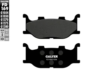 GALFER FD169G1054 Semi-Metallic Brake Pads