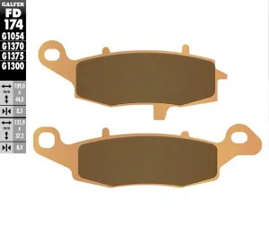 GALFER FD174G1370 HH Sintered Brake Pads