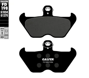 GALFER FD198G1054 Semi-Metallic Brake Pads