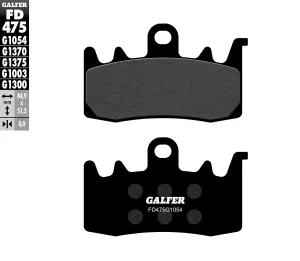 GALFER FD475G1054 Semi-Metallic Brake Pads