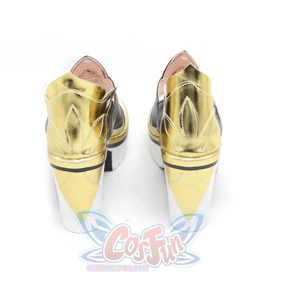 Genshin Impact Shenhe Cosplay Shoes Women High Heels C00934