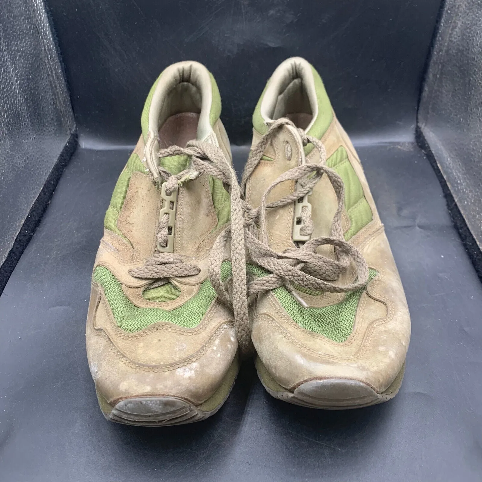 Genuine British Army Green PT Running Shoes Gym Trainers - Size UK 12 - EU 47
