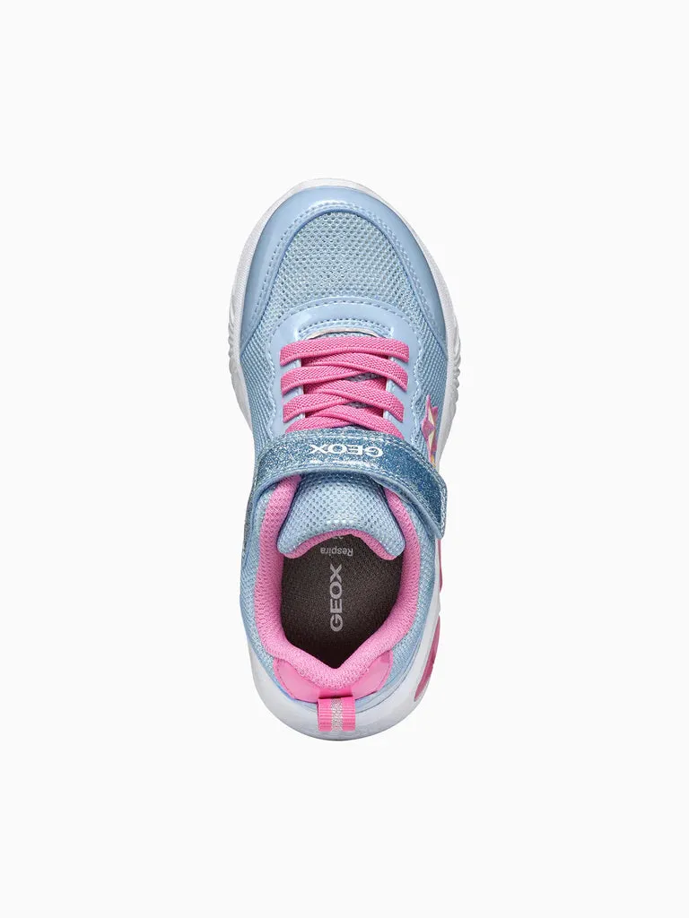 Geox J Assister Light Up Trainers