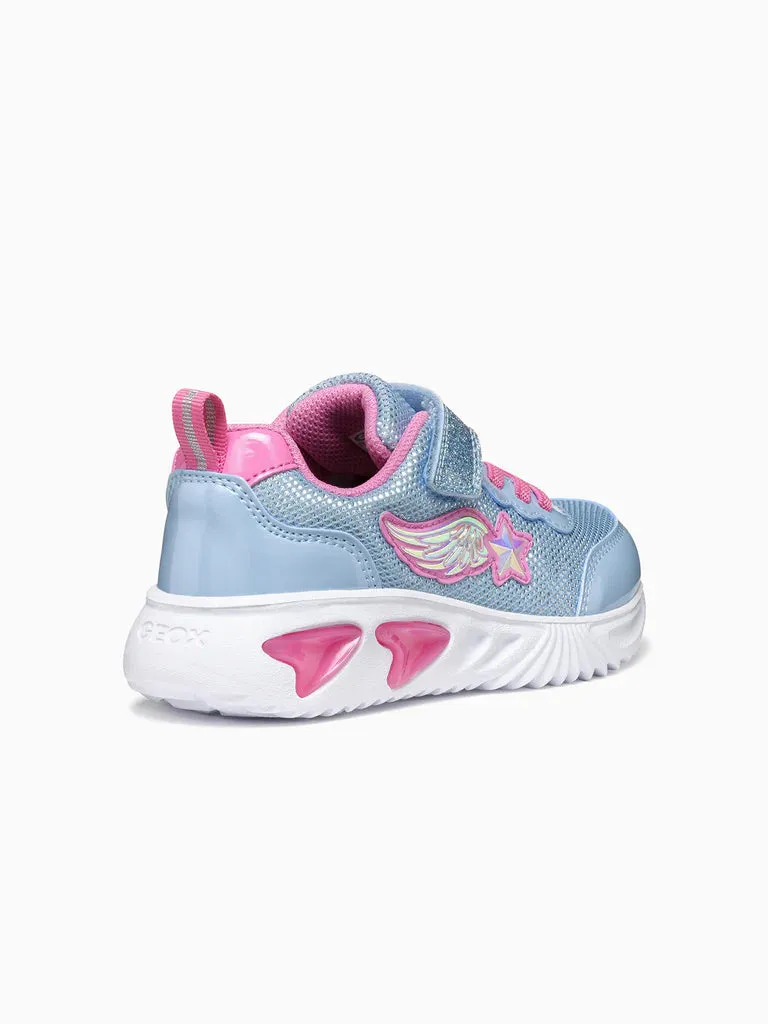 Geox J Assister Light Up Trainers