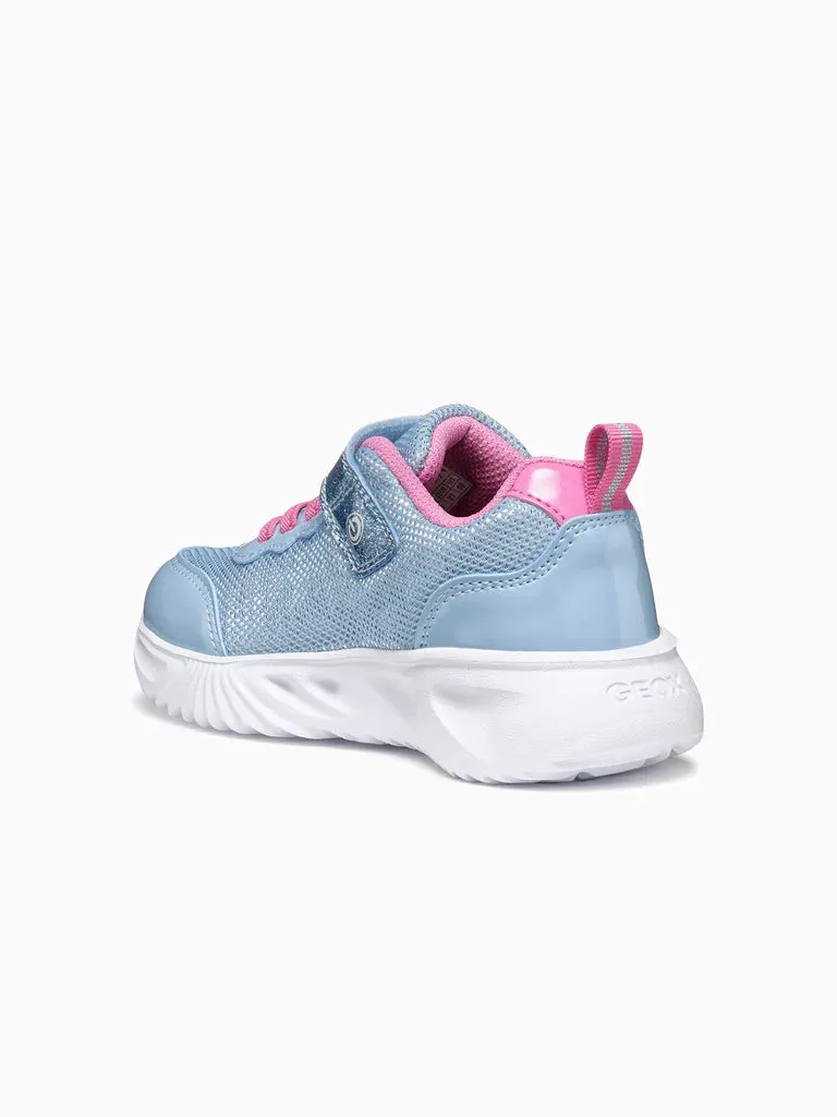 Geox J Assister Light Up Trainers