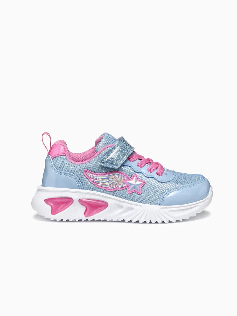 Geox J Assister Light Up Trainers