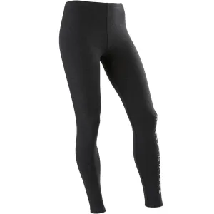 Girls' Gym Leggings 100 - Printed Dark Grey