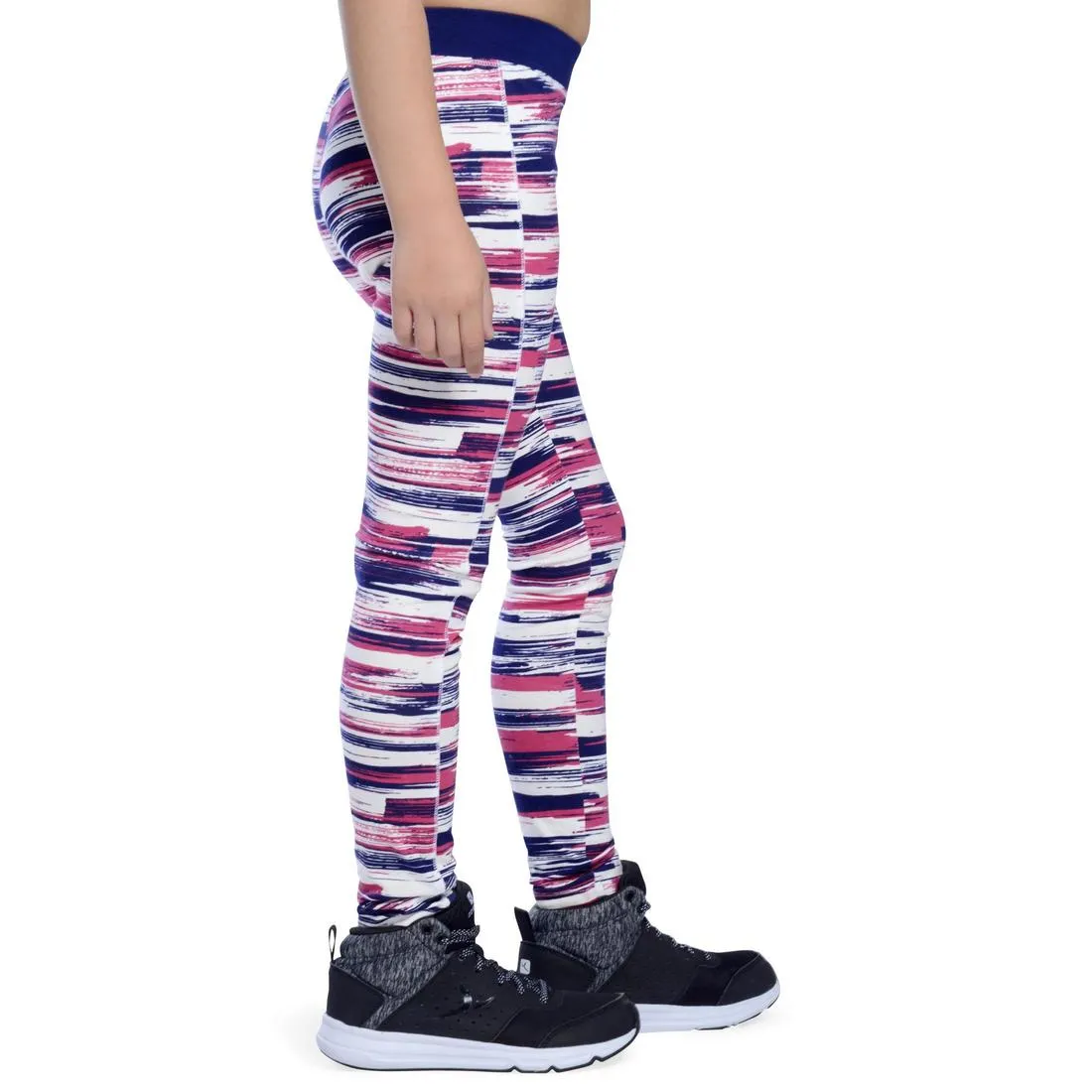 Girls' Printed Gym Leggings - Pink
