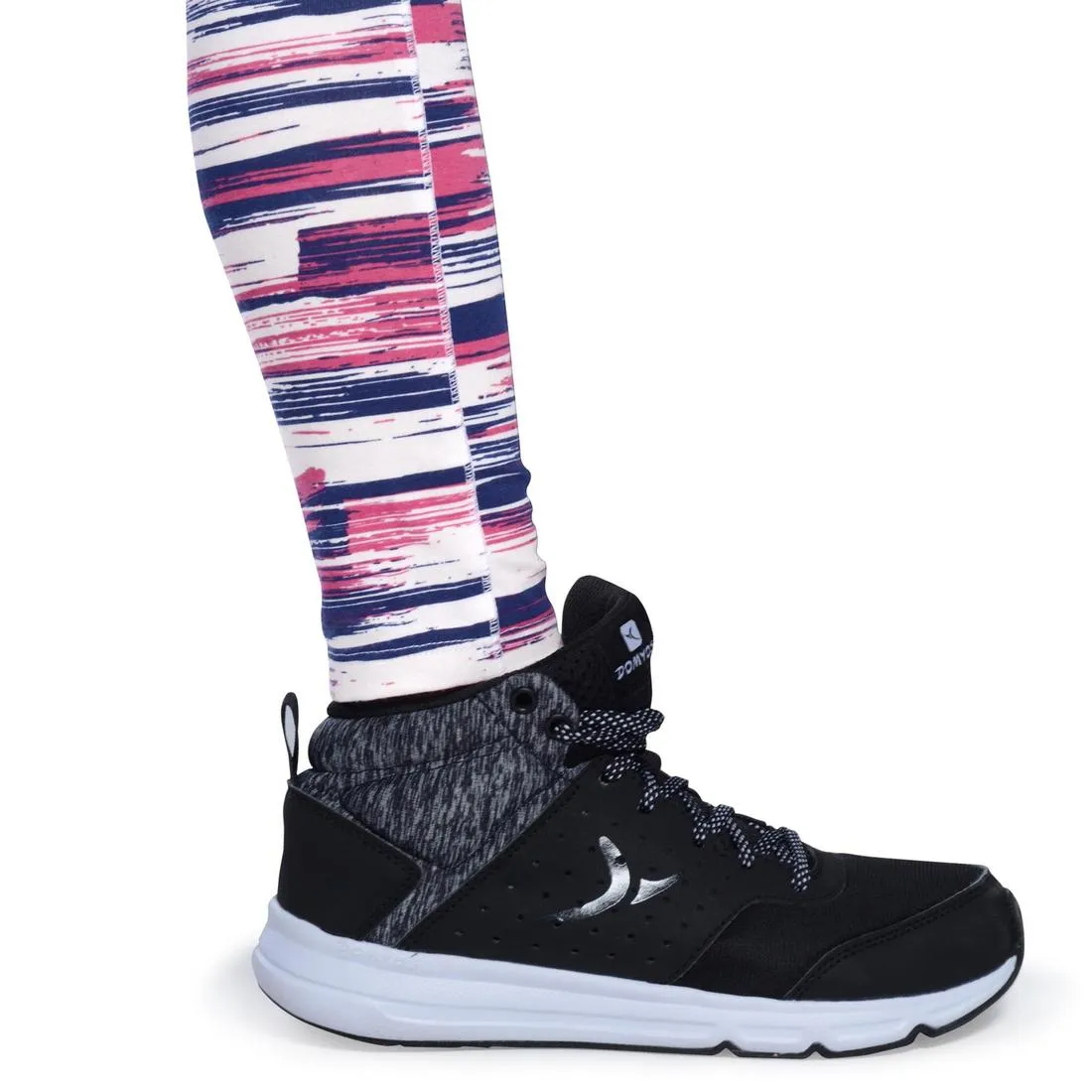 Girls' Printed Gym Leggings - Pink