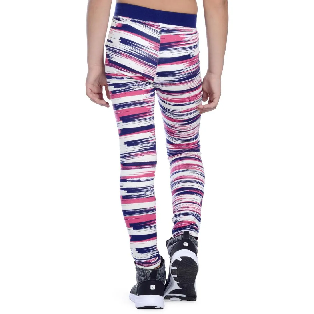 Girls' Printed Gym Leggings - Pink
