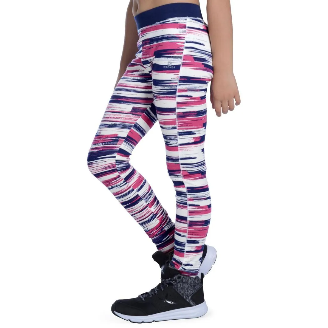 Girls' Printed Gym Leggings - Pink