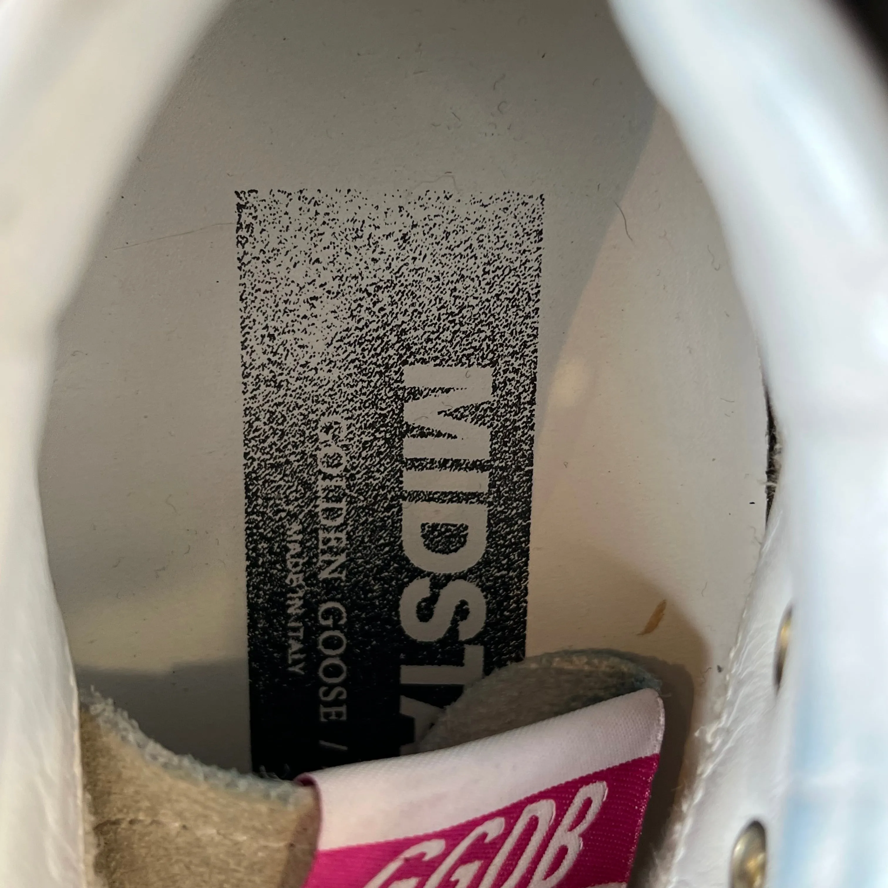 GOLDEN GOOSE Midstar Gray Silver Mulitcolor Sequin Suede Lace Up Sneakers SZ38(8US)