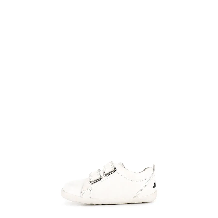 GRASS COURT STEP UP - WHITE LEATHER