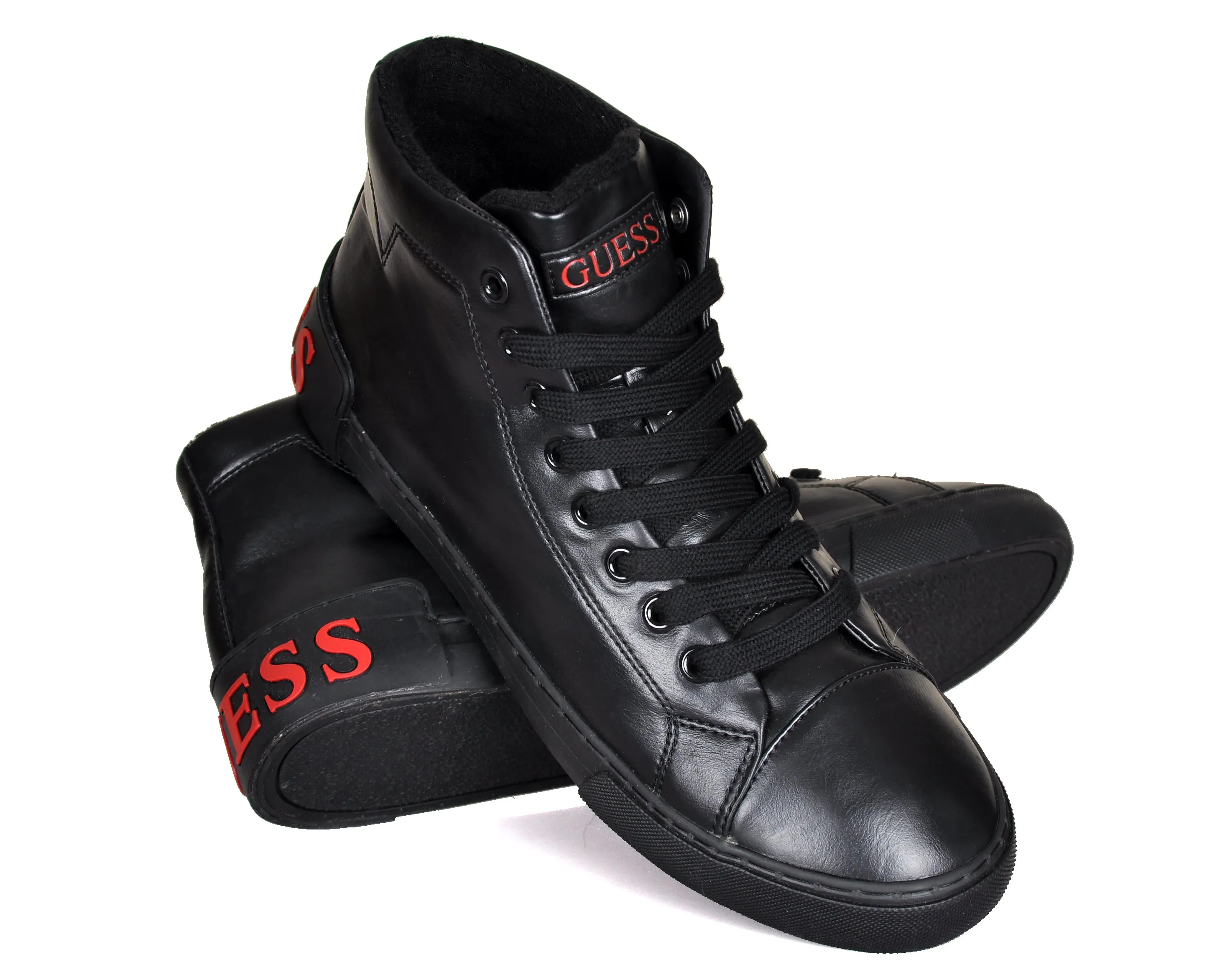 Guess high-top sneakers in black