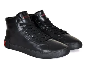 Guess high-top sneakers in black