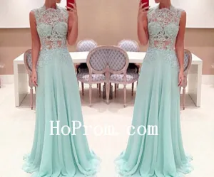 High Neck Prom Dress,See Through Prom Dresses,Evening Dress
