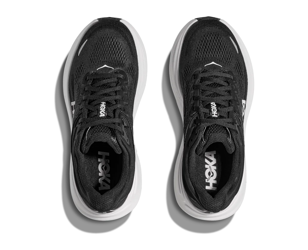 Hoka - Bondi 9 - Men's - Black/White