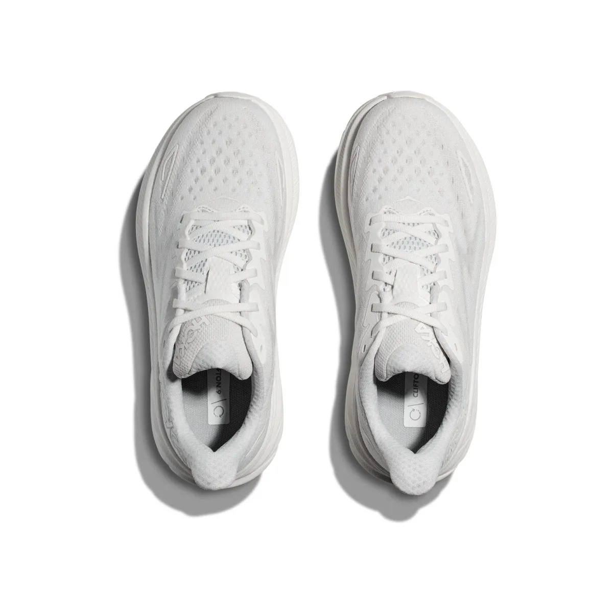 Hoka - Clifton 9 - White/White - Men's