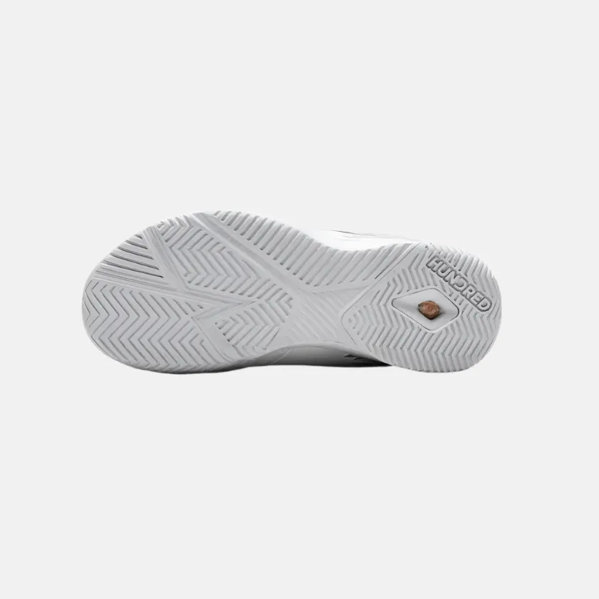 Hundred CourtFuse Men's Tennis Shoes -White/Light Grey/Black