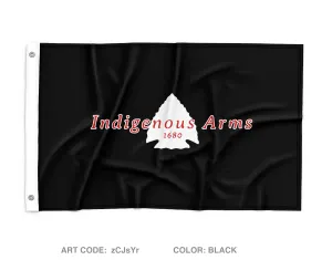 Indigenous Arms 1680 Training Wall Flag - aYfjZS