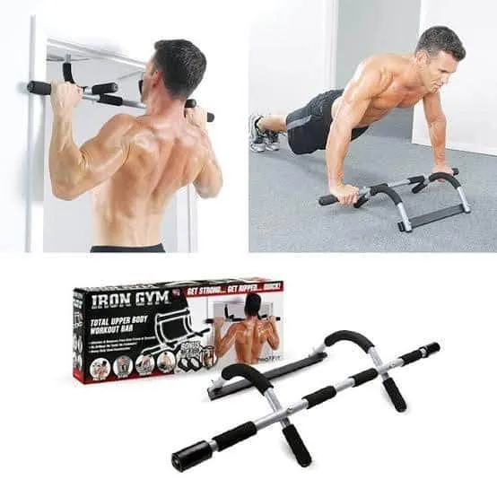 Iron Gym Total Upper Body Workout Bar zmassager