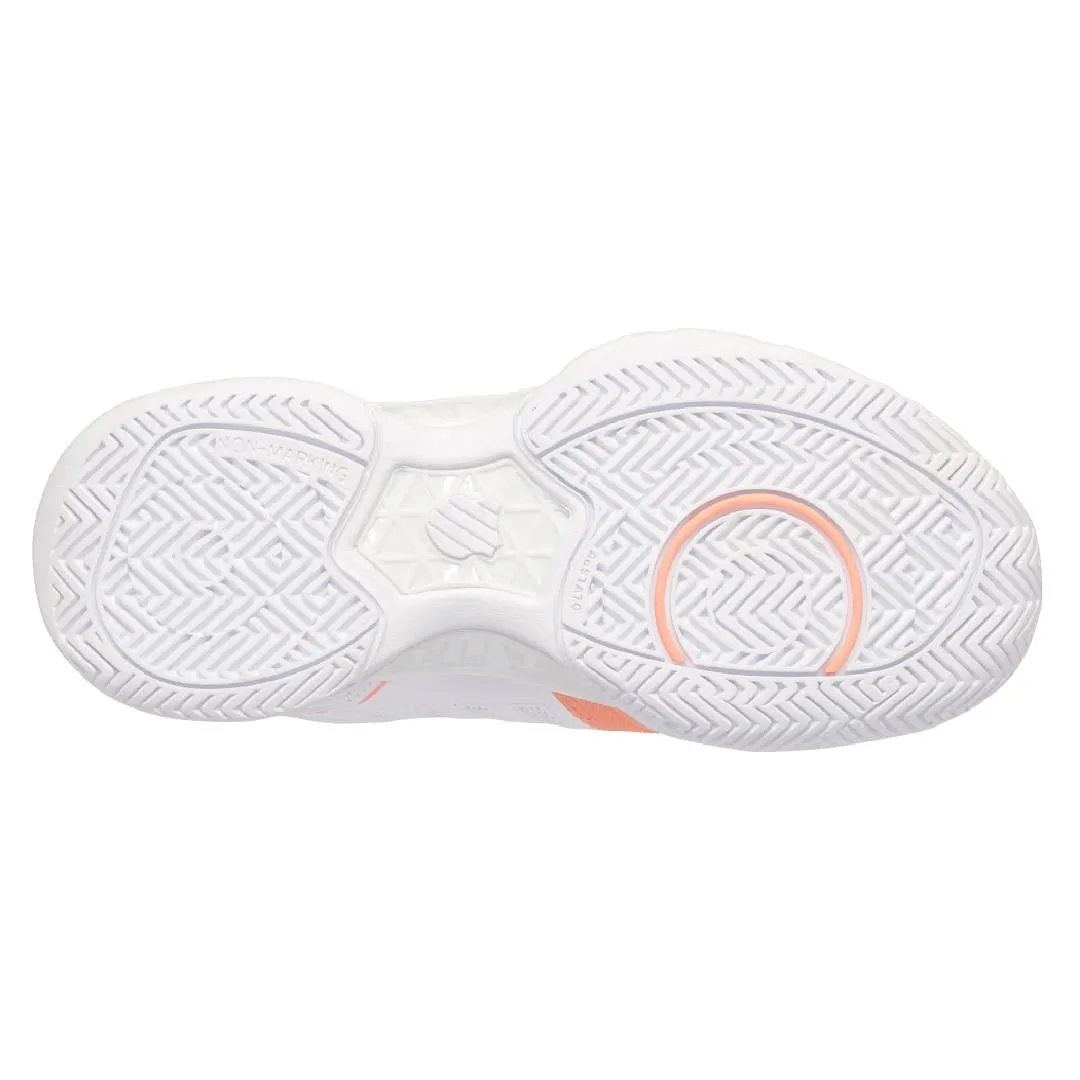 K-Swiss Bigshot Light 4 Women's Tennis shoe (White/Peach)