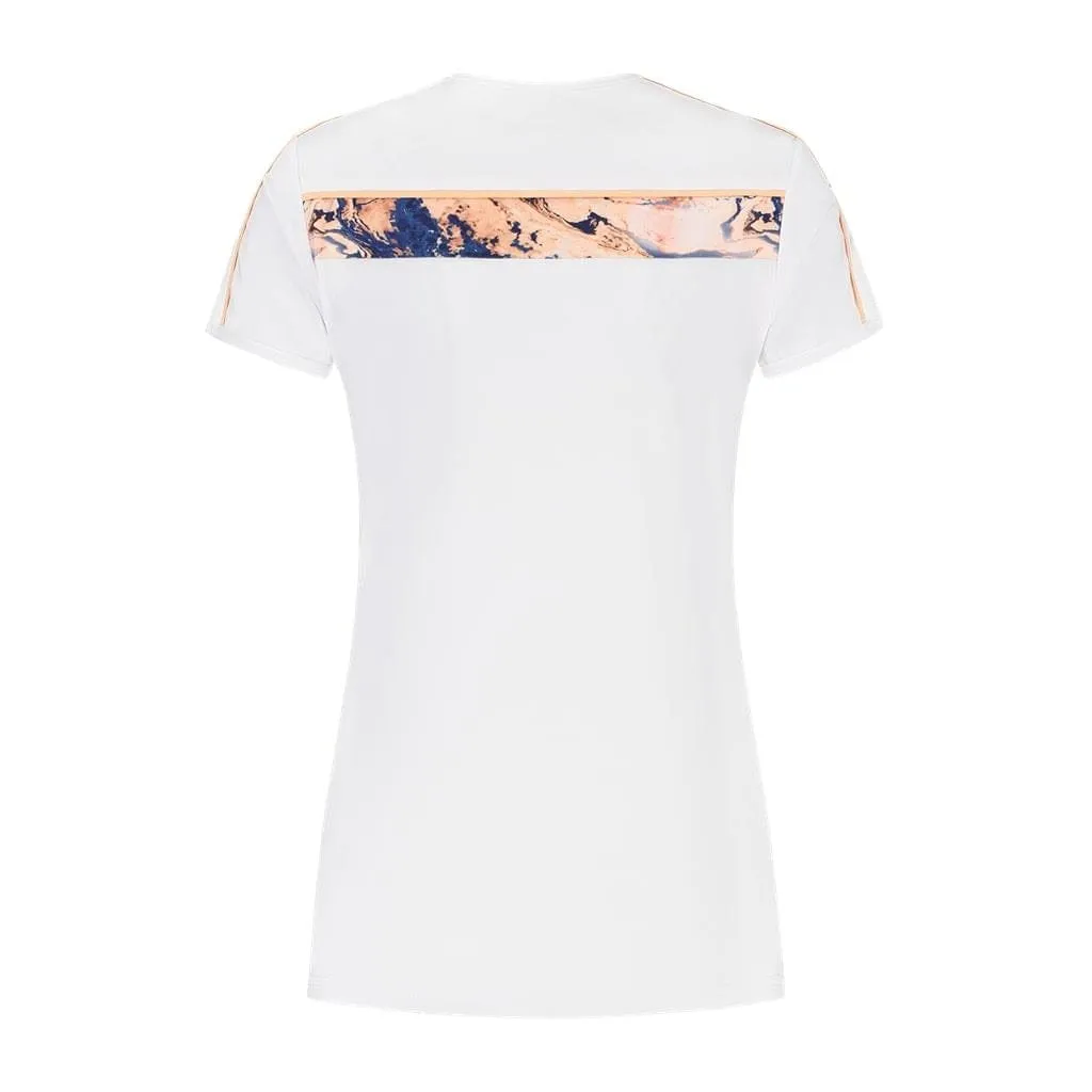 K-Swiss Hypercourt Crew Tee 3 Womens Badminton T-Shirt - White