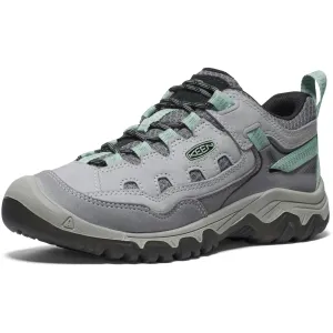 KEEN Women's Targhee 4 Vent Durable Breathable Hiking Shoes, Alloy/Granite Green, 11