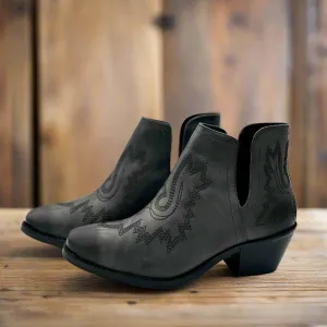 Kickin' A And Taking Names Booties in Black