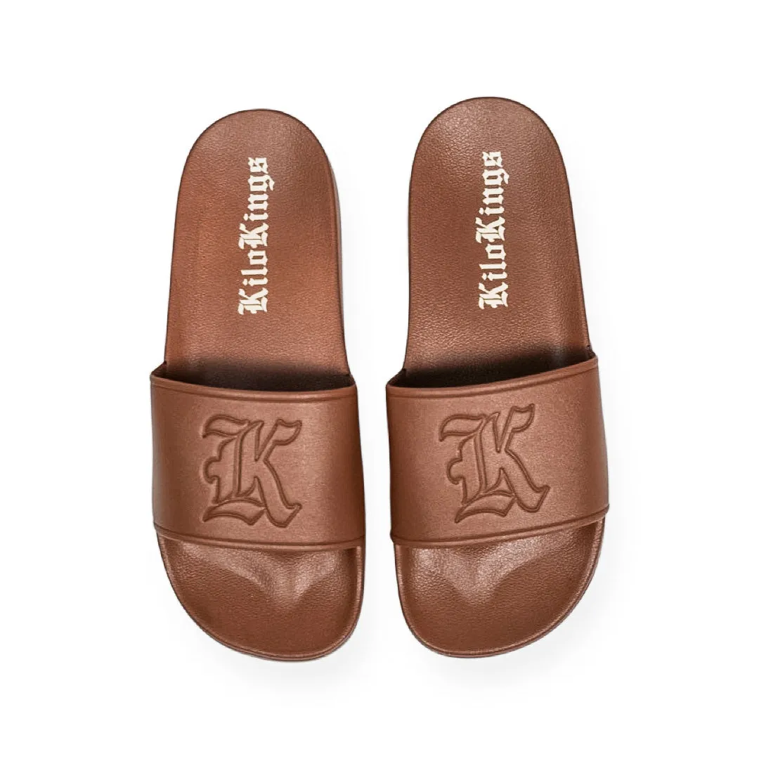 Kilo Slides (Saddle Brown)