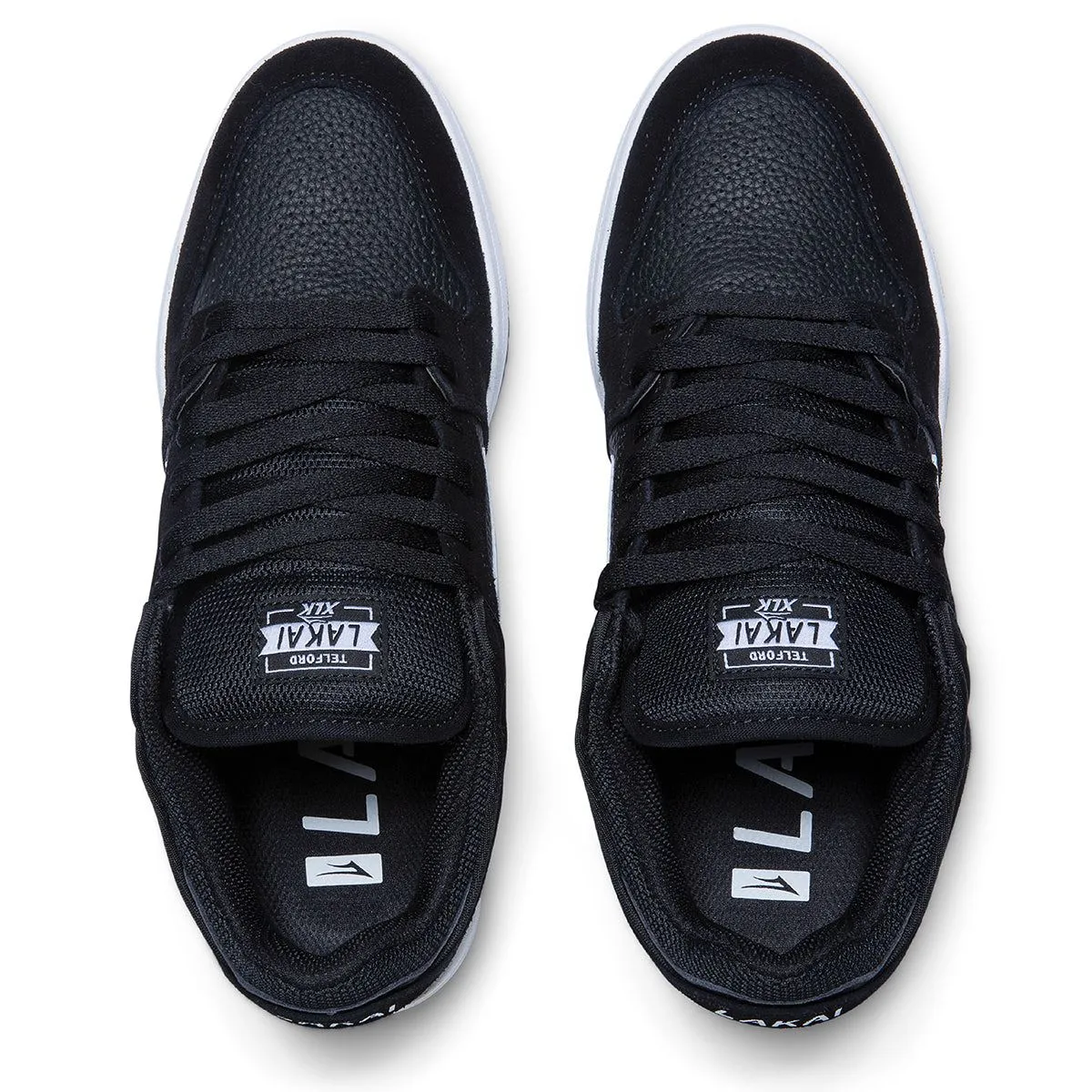 Lakai Telford Low Skate Shoes - Black