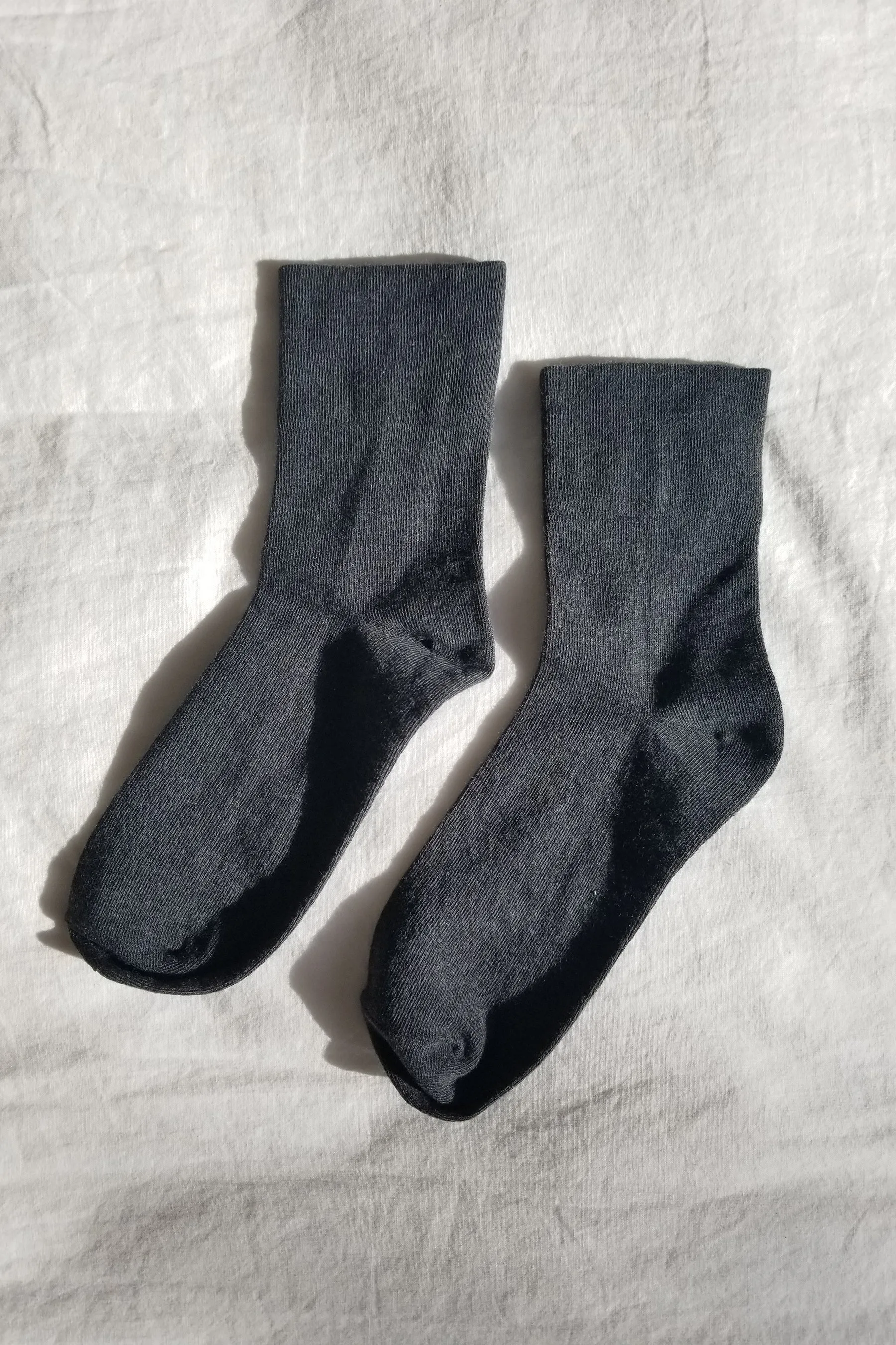 Le Bon Shoppe Sneaker Socks (Black)