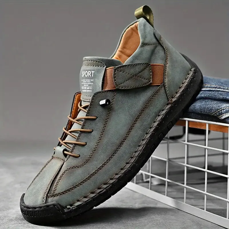 Leather Comfort Sneakers for Men