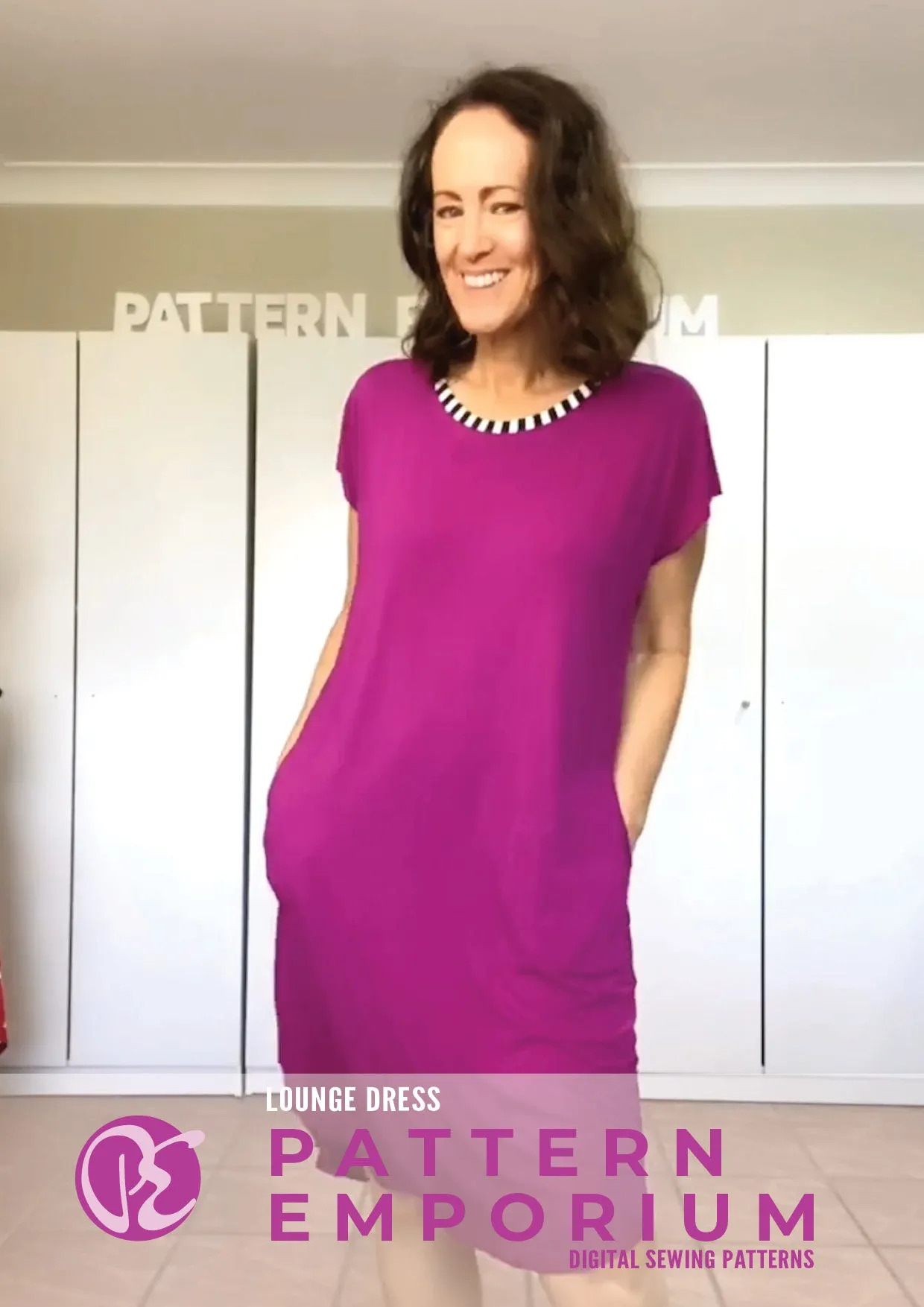 Lounge Dress | Relaxed Fit Dress Sewing Pattern