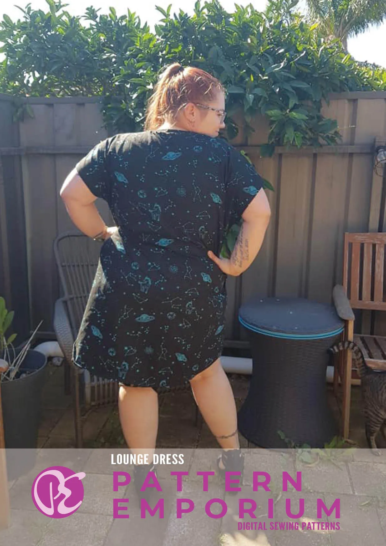 Lounge Dress | Relaxed Fit Dress Sewing Pattern