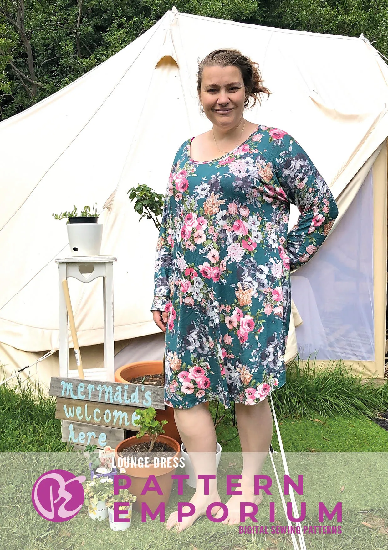 Lounge Dress | Relaxed Fit Dress Sewing Pattern