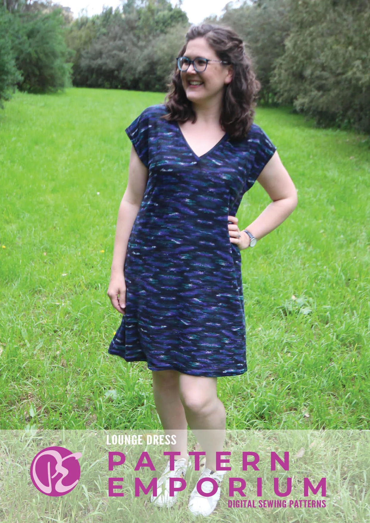 Lounge Dress | Relaxed Fit Dress Sewing Pattern