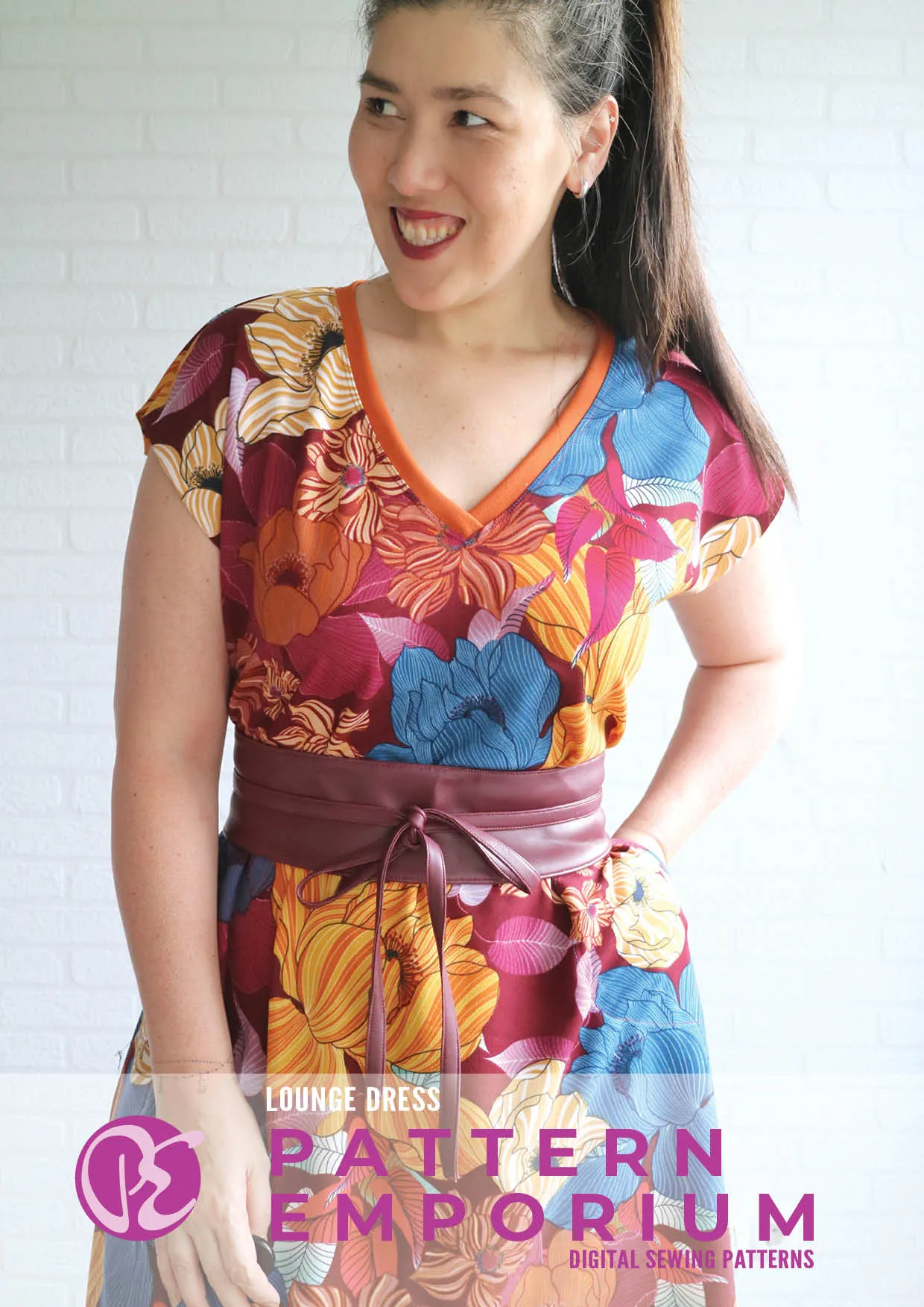 Lounge Dress | Relaxed Fit Dress Sewing Pattern