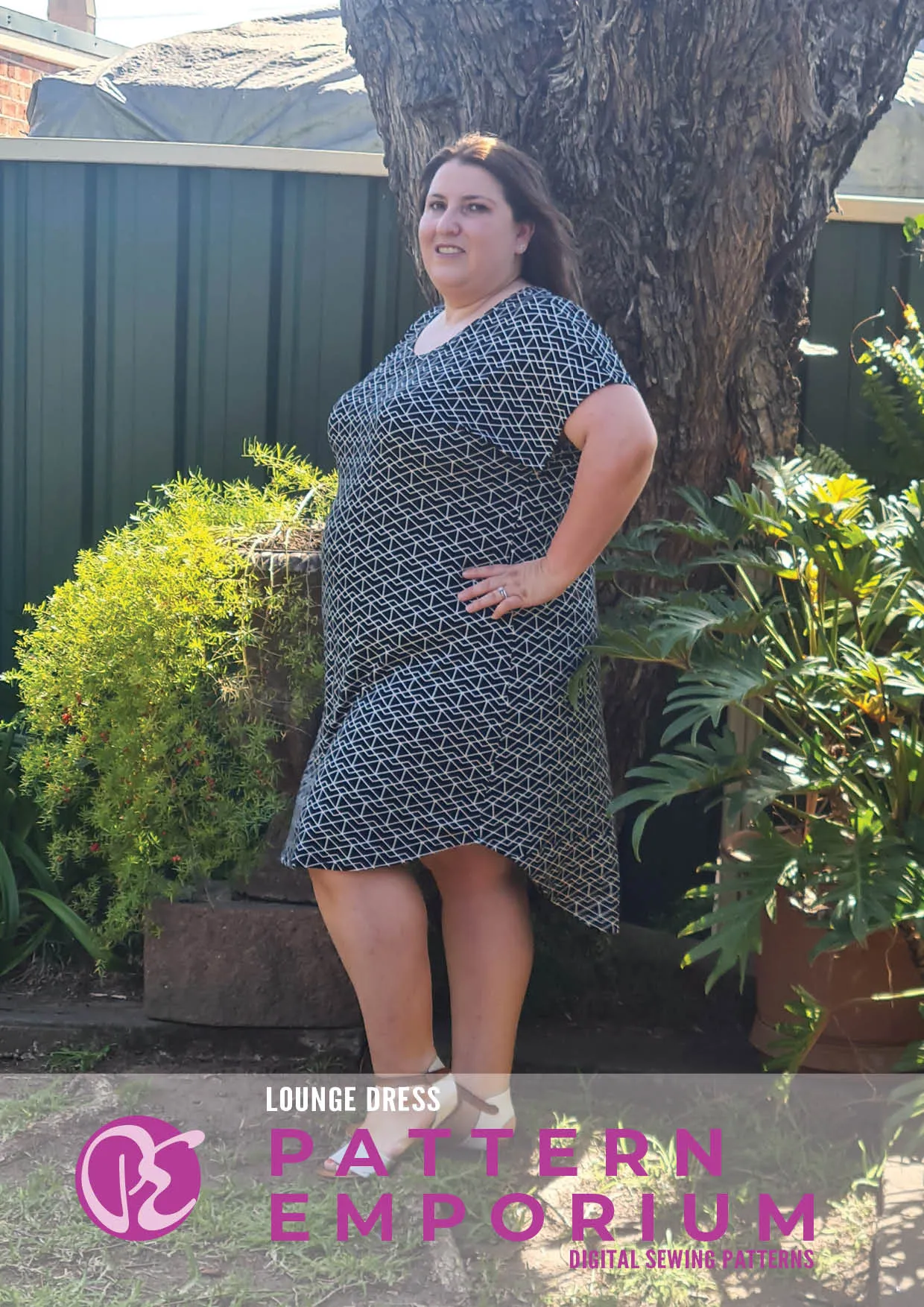 Lounge Dress | Relaxed Fit Dress Sewing Pattern